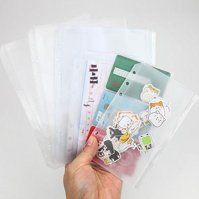 A6 Loose-Leaf Notebook Planner with Sticker Album, Zipper Storage, and 6-Hole Refill Pages