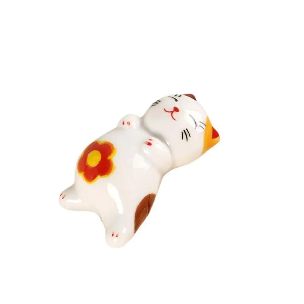 Style Ceramic Animal Crafts Tableware Accessories Spoon Rack Chopsticks Storage Rack Chopsticks Pillow Rack Chopsticks Rack