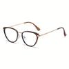1/3PCS Cat Eye Glasses Women Anti Blue Light Retro Transparent Frame HD Eyewear Fashion