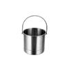 1L/3L/5L Stainless Steel Ice Bucket Portable Ice Chiller Cooler with Comfortable Handle Two-ear Ice Bucket Bar Wine Tooling