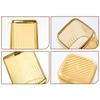 Makeup Brush Holder Organizer Make Up Brush Cup Pencil Holder Mini Striped Vase