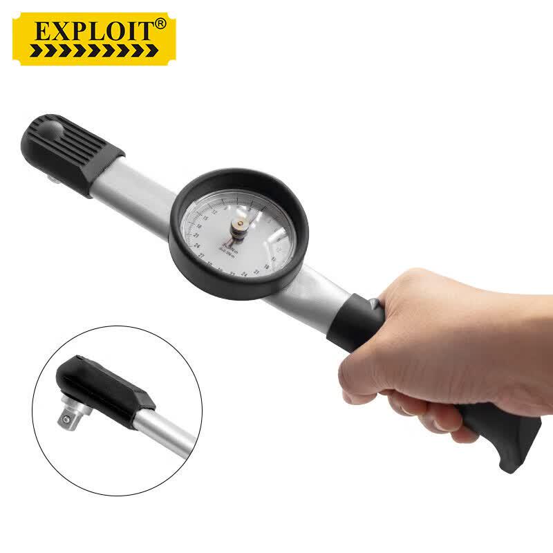 EXPLOIT 1/2-inch Dial Torque Wrench (10-100Nm)