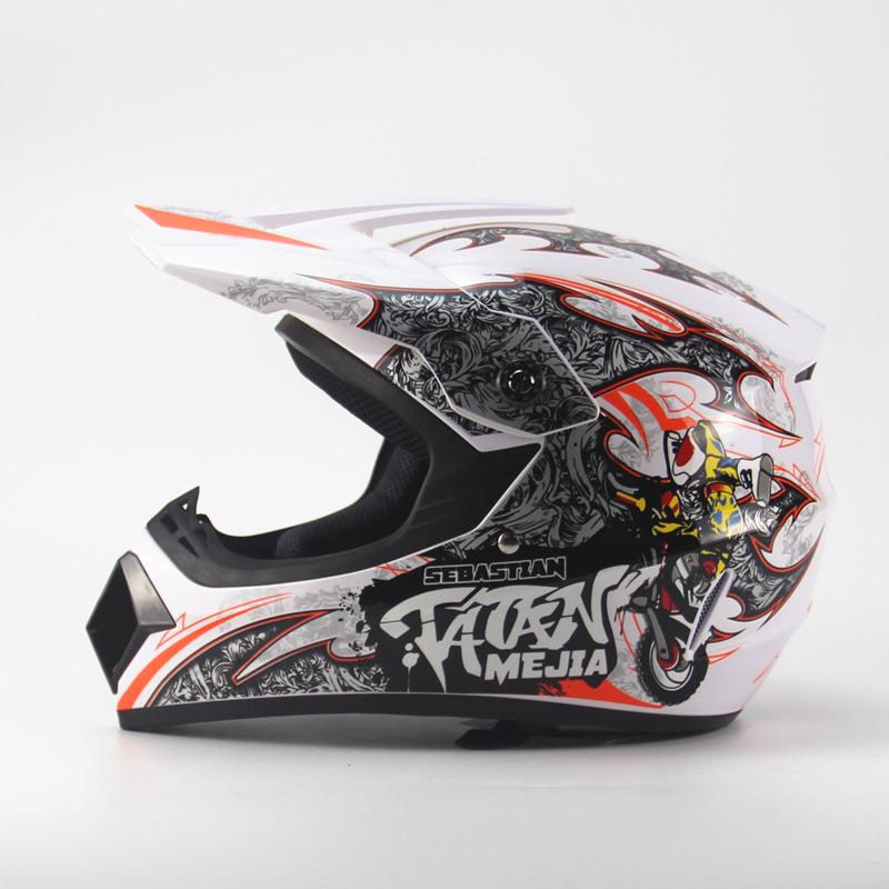 Full Protection Off Road Casco Motorcycle Moto Dirt Bike Motocross Racing Helmet