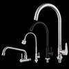 NASHIDA 304 Stainless Steel Wall-Mounted Kitchen Faucet