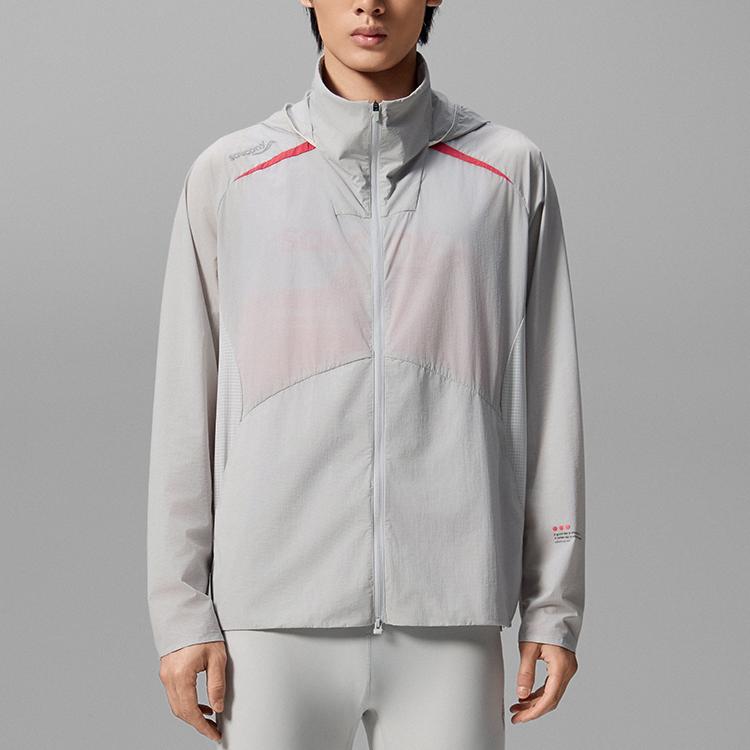 SAUCONY SS25 Bequeme Vielseitige Einfache Langarmjacke Herrenjacke SA2250WJ61T-GR135