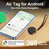 Smart Tag for Apple Find My or Google Find Hub Bluetooth Tracker Location Tracker for Pets and Cars Compatible with Android and