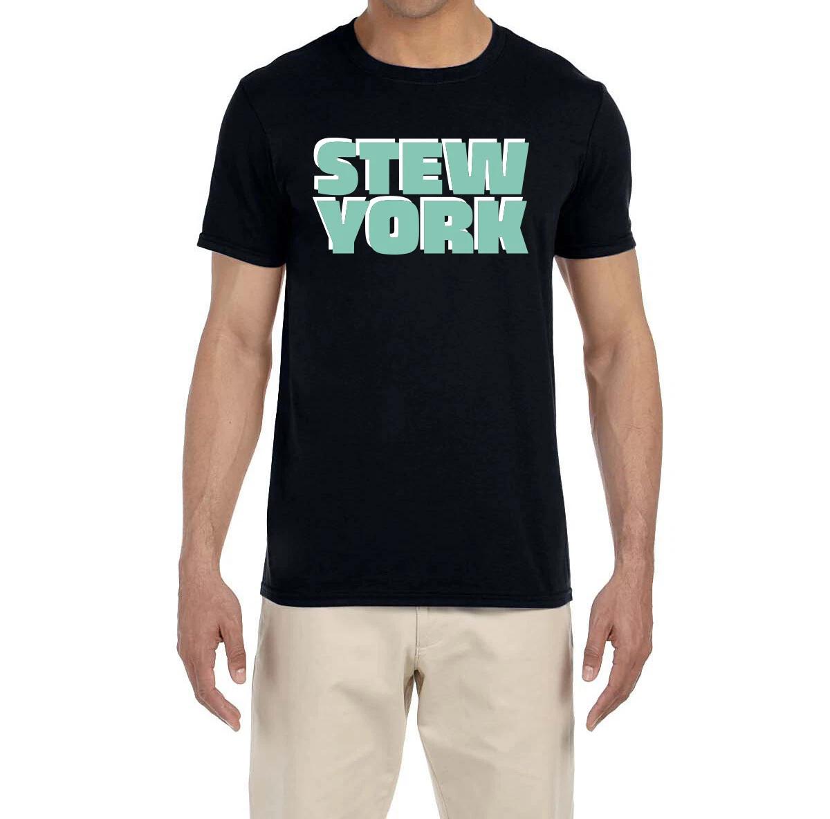 Breanna Stewart Stew York Logo T-Shirt L