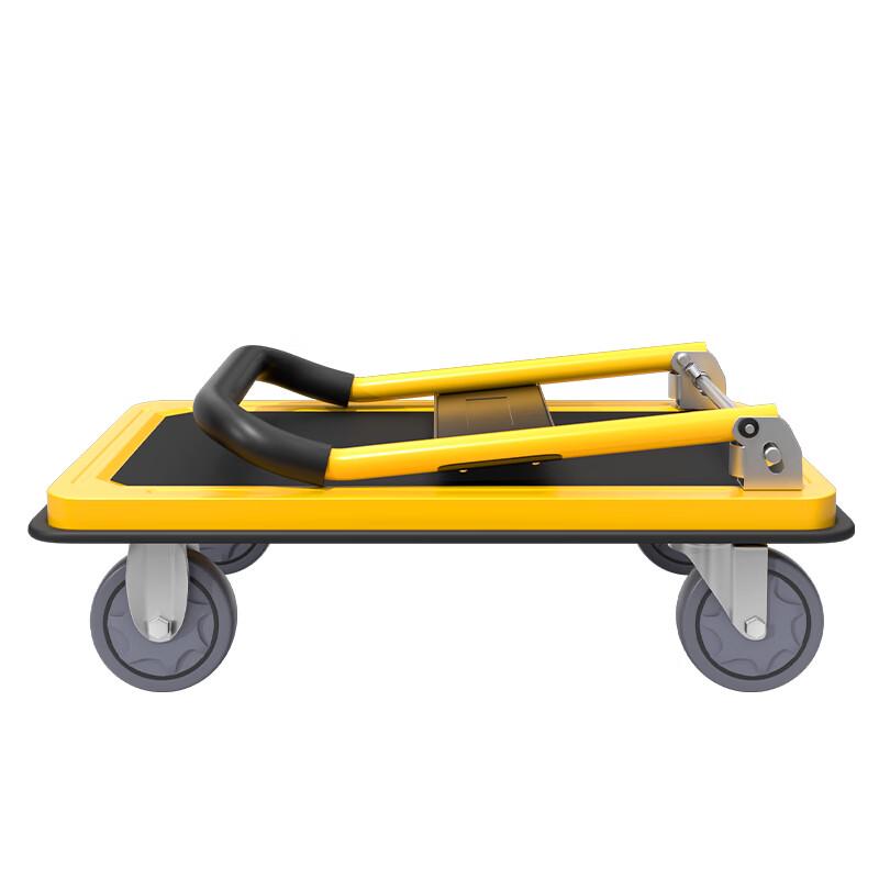 Shunhe Folding Steel Flatbed Dolly with Quiet Wheels