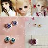 1/10 Pairs 12mm Doll Eyeballs Half Round Acrylic Eyes for DIY Doll Bear Crafts