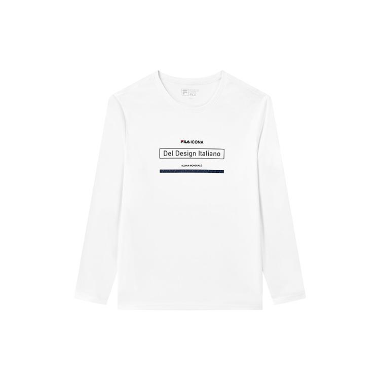 FILA T Shirt Men s Standard White F11M038218GWT XXL