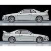 TOMYTEC Tomica Limited Vintage Neo 1/64 Scale LV-N353a Nissan Skyline 2-Door Sports Coupe 25GT TURBO with Optional Parts, Silver, 2000 Model, Finished