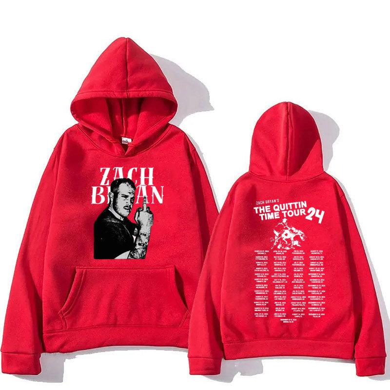 Zach Bryan The Quittin Time Tour Hoodies Vintage
