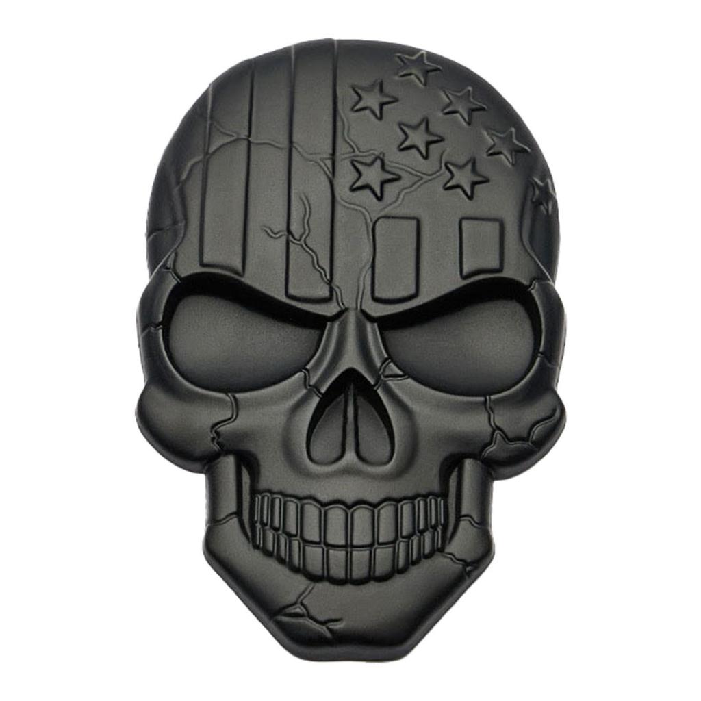 3D Sticker Skull - 3D Heavy Duty Car Decal and Decal | Car Skull