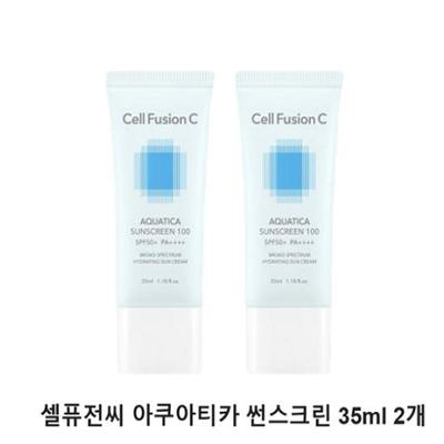 Cellfusion C Aquatica Sonnenschutz 100 SPF50+ PA++++, 35ml, 2 Einheiten