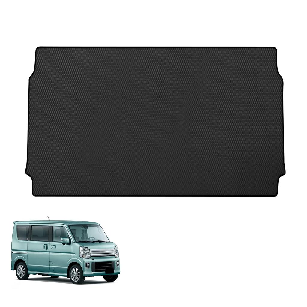 luggage mat for the new Suzuki Every Wagon This 2D trunk mat is made of PVC and features a storage protective and luggage Easy installation and