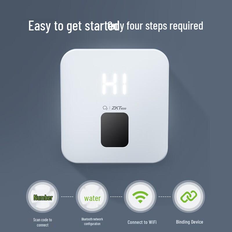 ZKTECO ZK-T1 Smart Cloud Fingerprint & Face Recognition Time Attendance System