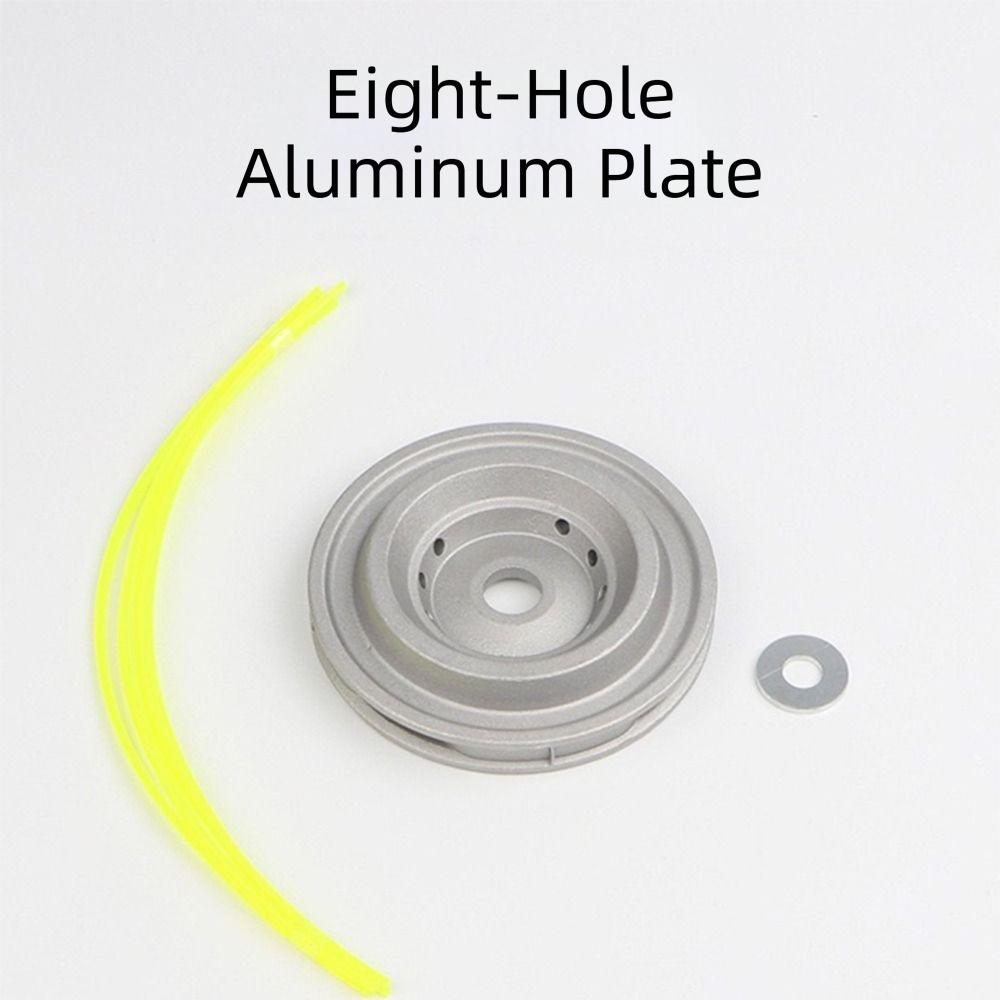 Eight-hole Grass Trimmer Head Universal Nylon Cutting Head Nylon Rope Durable Grass Cutting