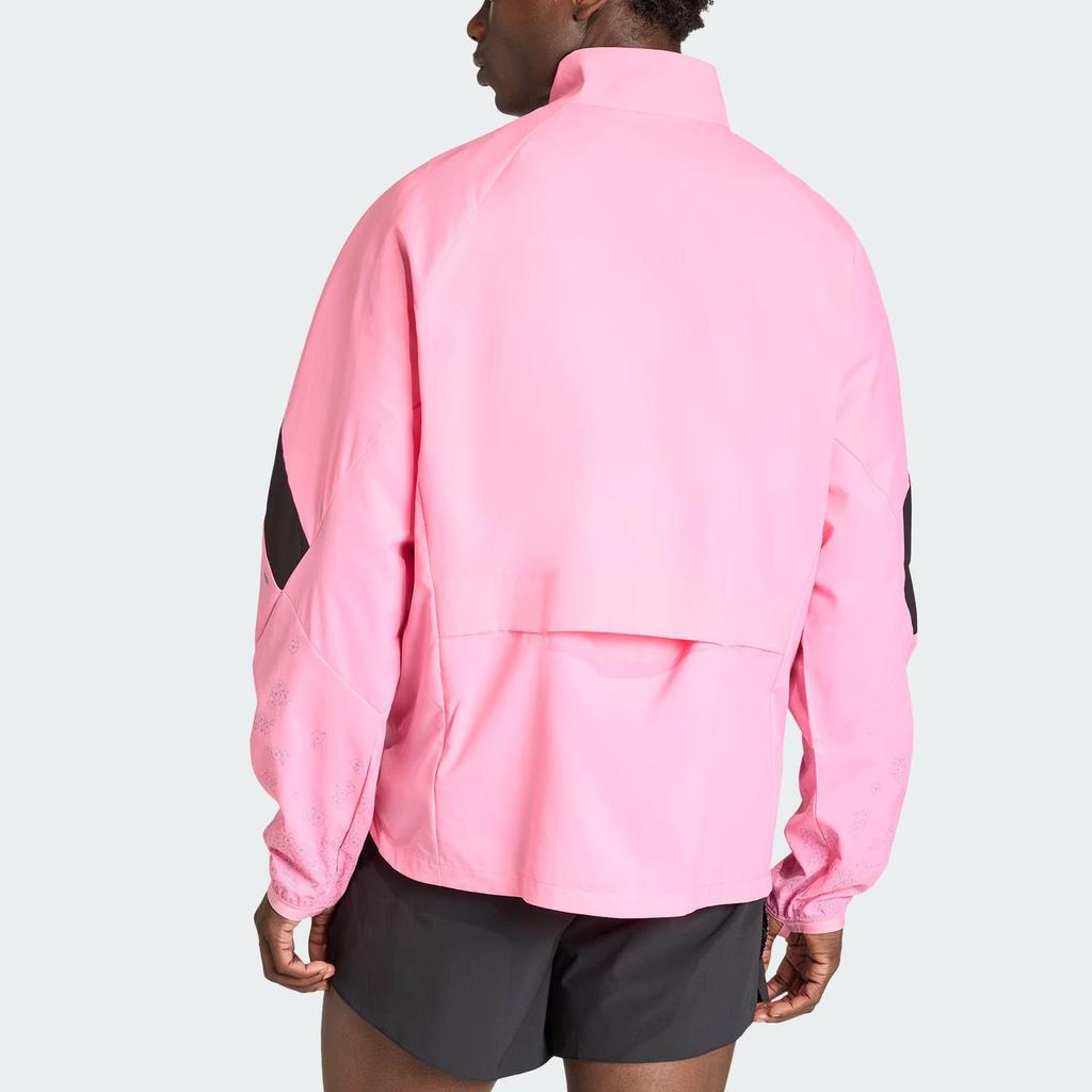 adidas Adizero Tokyo Jacket Cherry Blossom Pattern Comfortable Sports Long Sleeve Running Jacket Men Jacket KC1237