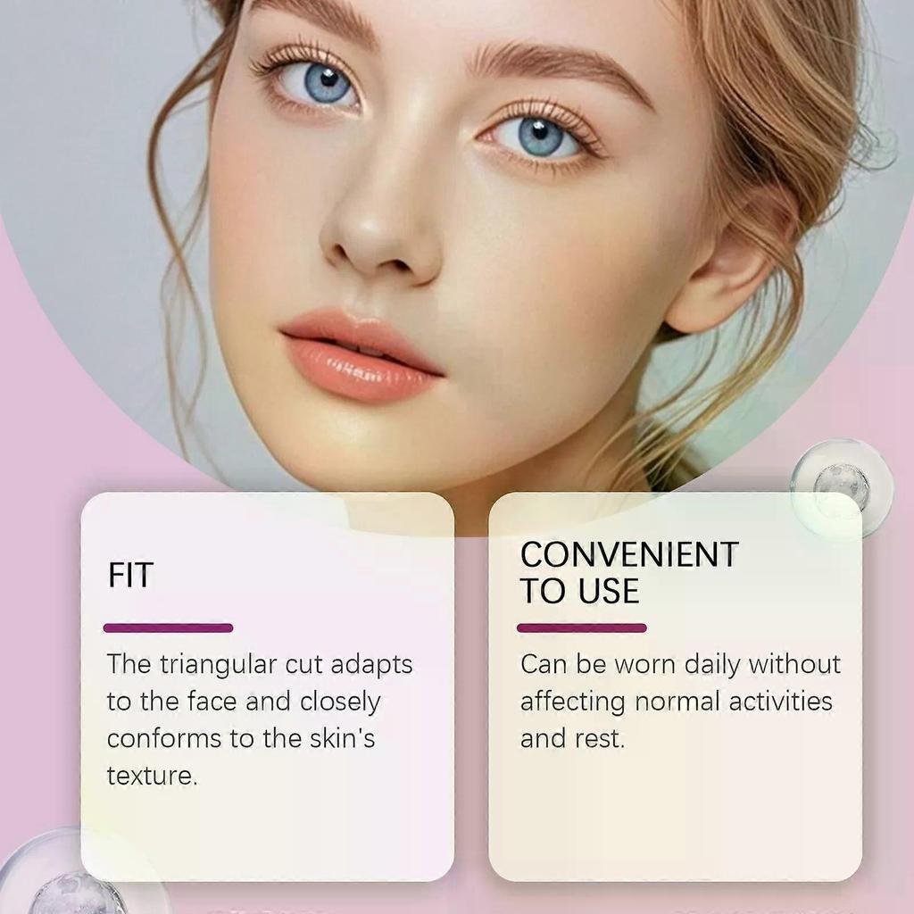 Anti Facial Wrinkle Patches: Anti Wrinkle Patches Overnight - Smile Line Pathces - Facial Wrinkle Patche for Forehead, Smile Line, Under Eyes