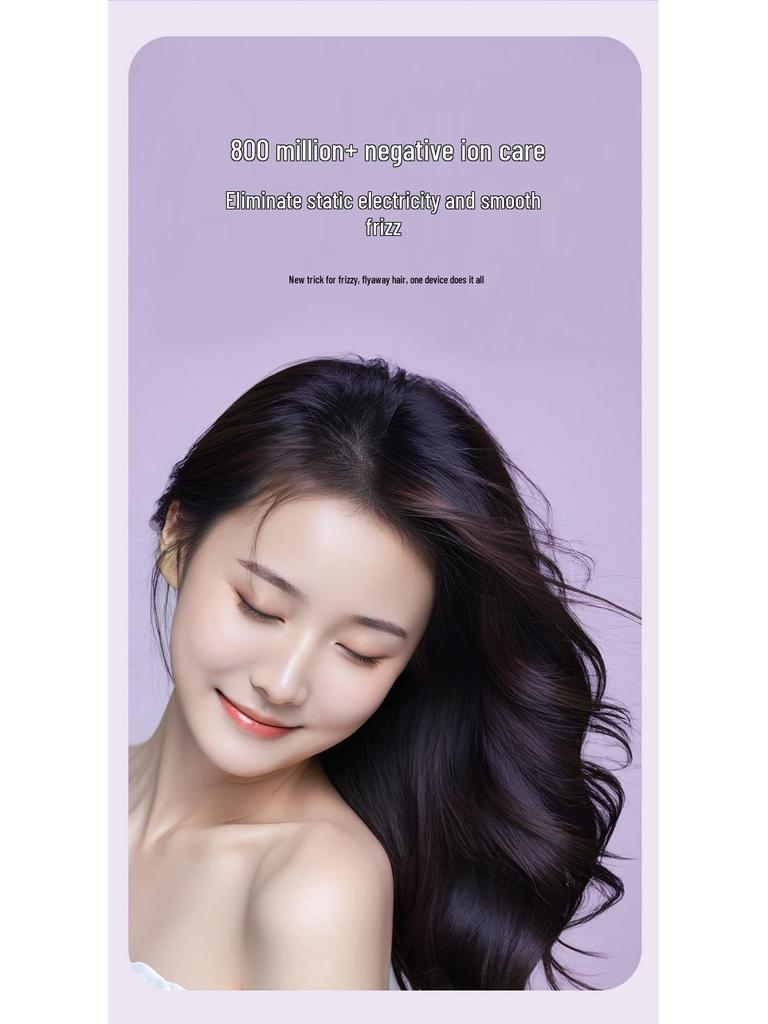 Silent High-Speed Negative Ion Hair Dryer for Home and Dorm Use