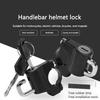 QHC2 Motorcycle Helmet Lock Anti-theft Security Metal Lock For Honda CBR 125R 954 600 650F 650R 1100XX 1000F CBR 600RR 1000RR