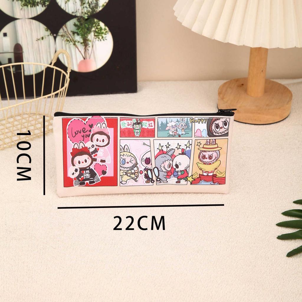 Cartoon Pencil Case For Primary And Secondary School Students, Cute Stationery Storage Bag