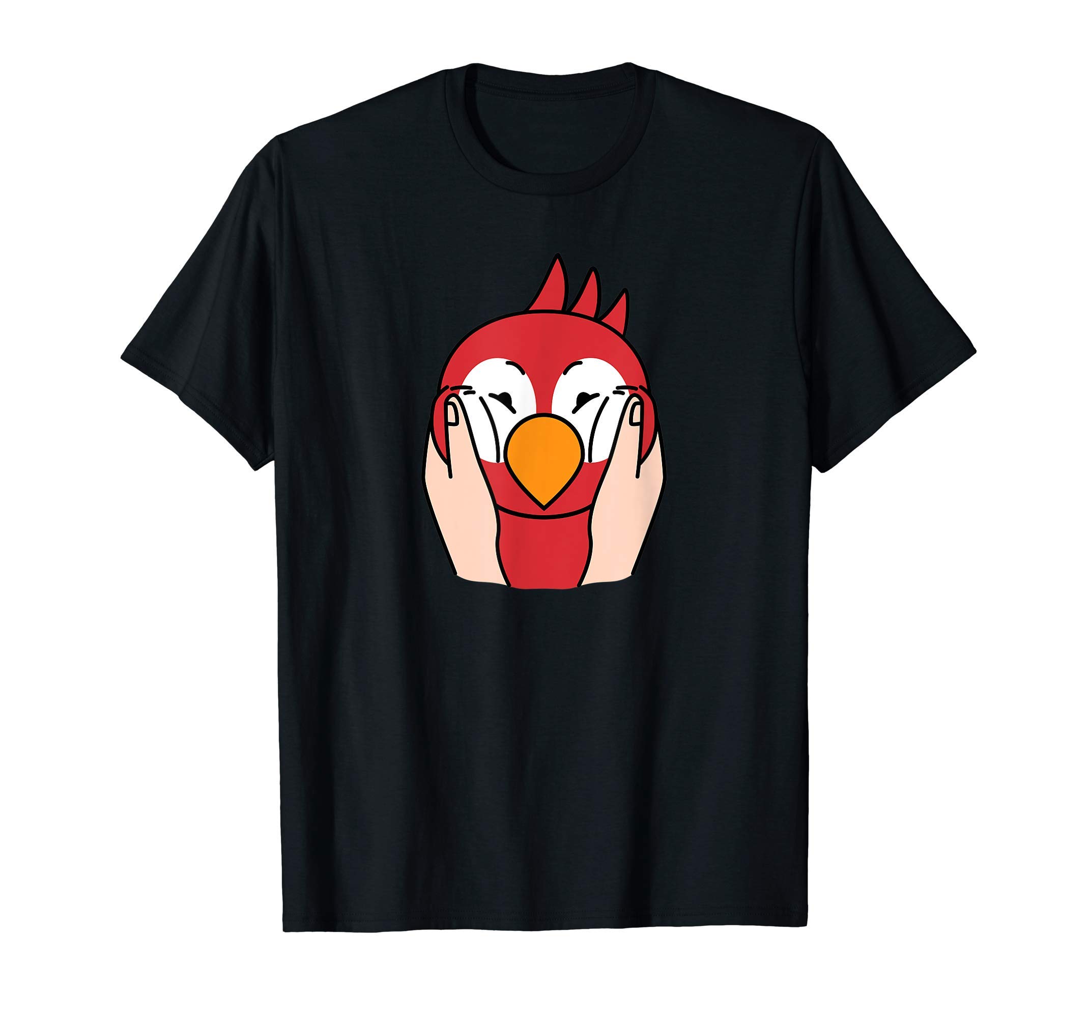 

Chubby Cheek Parrot Eye Pet T-Shirt чёрный