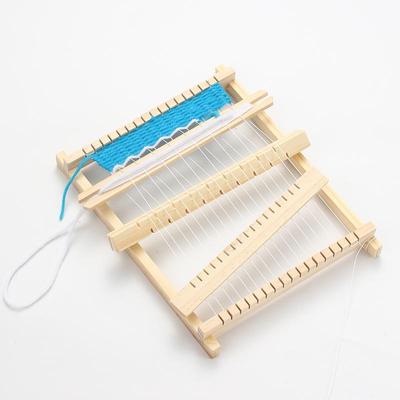 Einfacher Kinderwebstuhl 1 Stück Handgemachte DIY Wollstrickmaschine