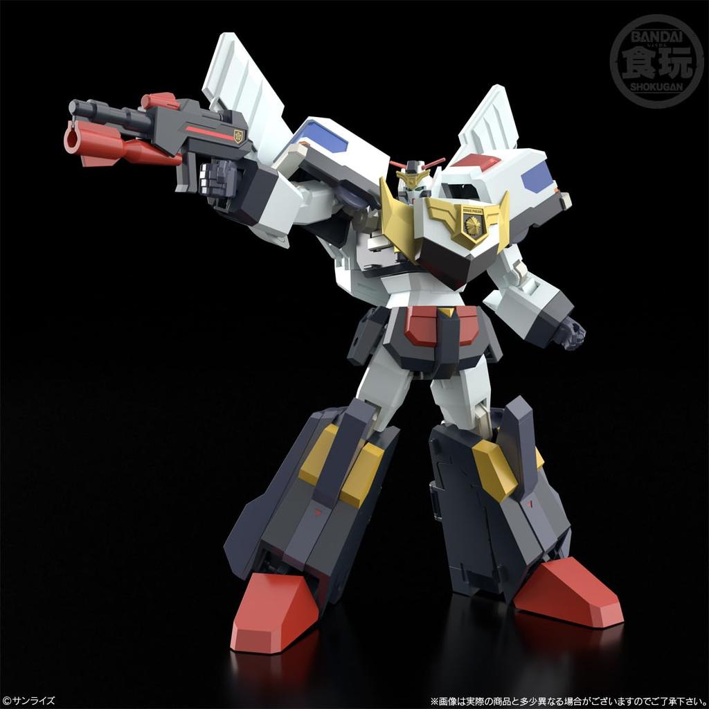 Brave Police J-Decker Shokugan Modeling Project Figure with Chewing Gum (Single Unit)