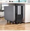 Adjustable Multi-Wheel Folding Bed for Office, Hospital, or Bedroom Use