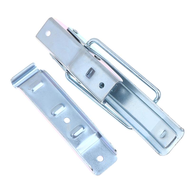 1 Set Ağır Hizmet Tipi Römork Kilitleme Sistemi Çevirmeli Tip Büyük Klipsli Mekanizma Anahtarlı Kodlu RV, Tekne, Karavan, Kamyon, Römork İçin