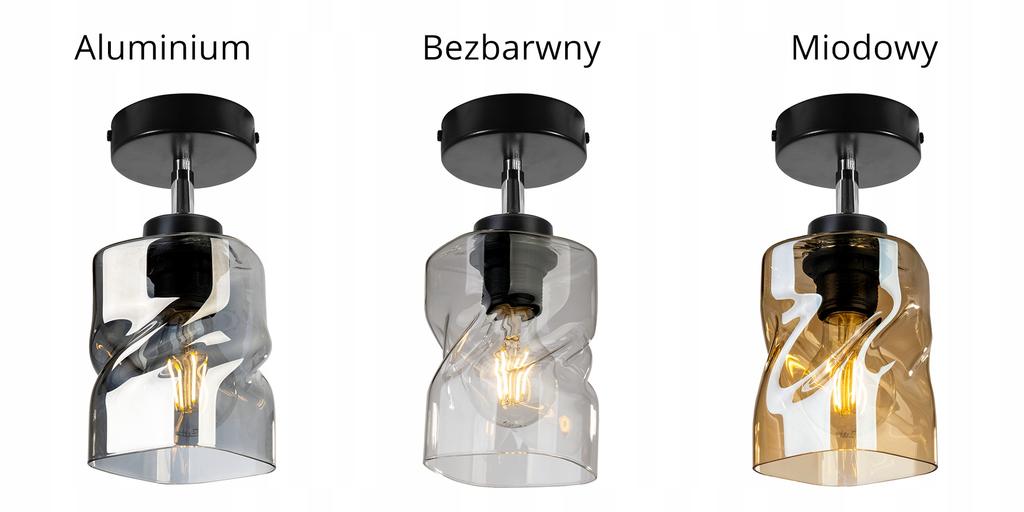 MODERN CEILING LAMP ELEGANT GLASS LAMP