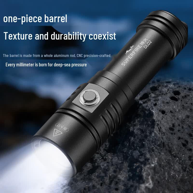 SupFire DL02 Professional Diving Flashlight