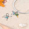 Charms Coppercoconut Tree Cocktail Airplane Beads Fit Charms Plataoriginal Bracelet Women Jewellery Making Gifts