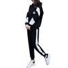 Fashion Women Casual Two-piece Suits Long Sleeve T-shirt and Pants