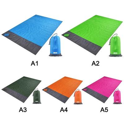 Estera de playa portátil para acampar al aire libre, estera de playa impermeable, impermeable plegable, estera de Picnic, estera de playa