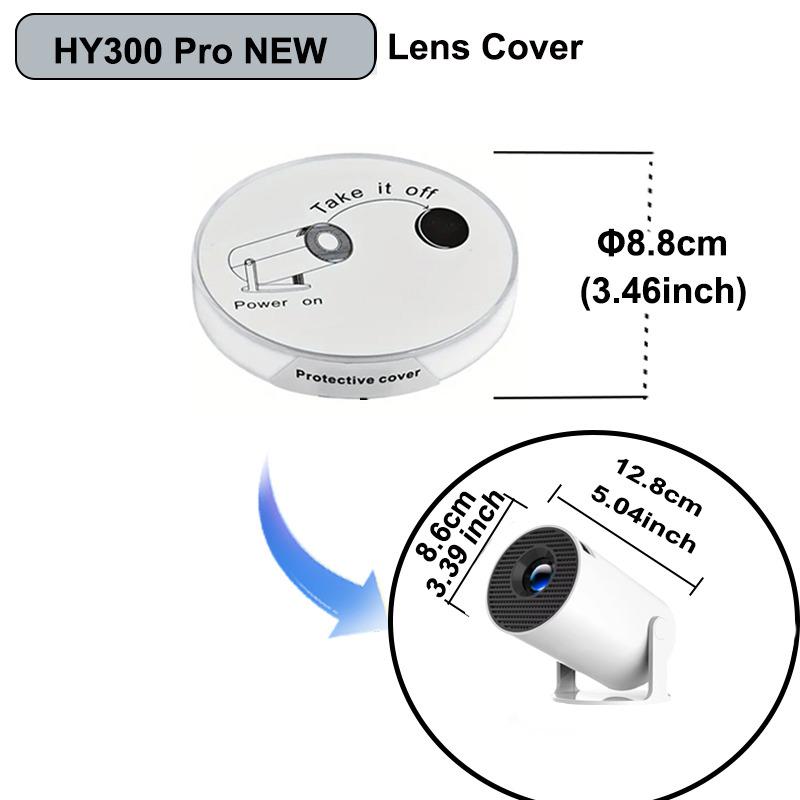 DITONG 2025 New HY300 Pro Lens Cover HY300Pro New Lens Cover Protective Lens Prevent Dust for Magcubic HY300 Projector