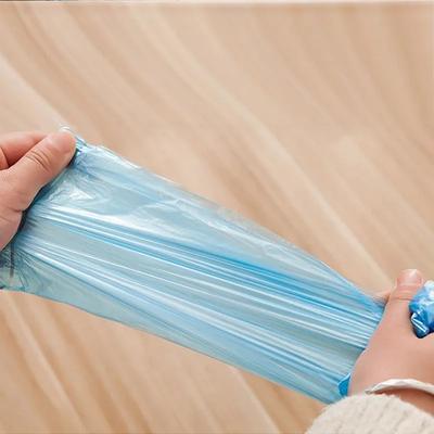 100Pcs Thicken Household Disposable Trash Pouch Kitchen Storage Garbage Bags Cleaning Waste Bag Plastic Bag 5 Rolls  45*50CM