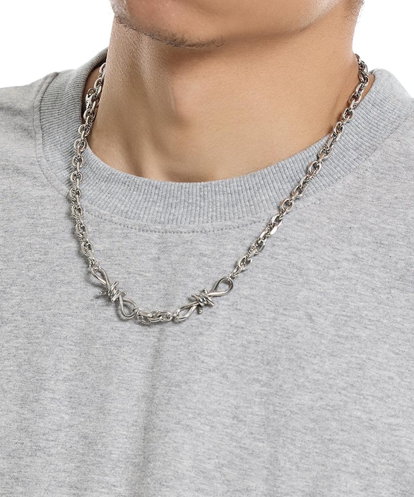 Iamj Barb Knot Chain Necklace