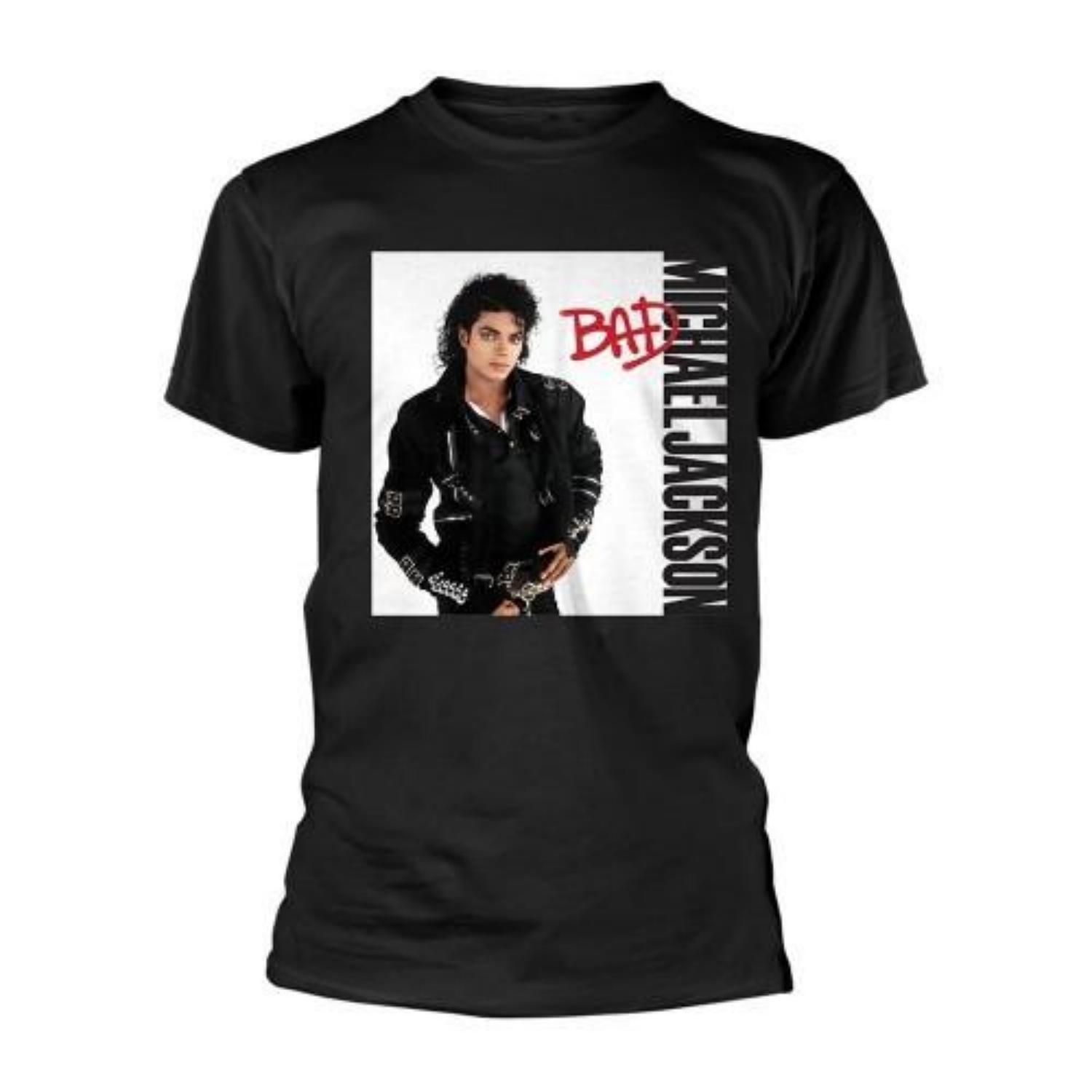 Michael Jackson Unisex Adult Bad T-Shirt S