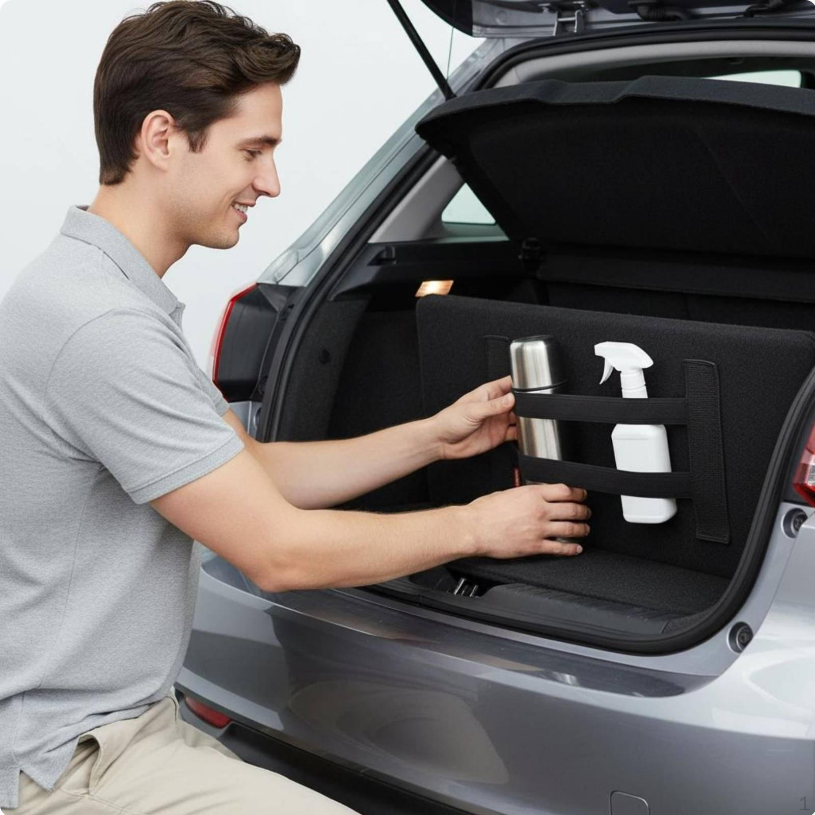Car Trunk Elastic Strap MultiFunctional Organizer S S