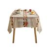 Lace Christmas Embroidered Tablecloth Bells Party Dining Kitchen Table Rectangle Beautifying Decorative Table Cover