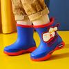 Cartoon-Regenstiefel für Jungen - Strapazierfähige, wasserabweisende und rutschfeste wasserdichte Schuhe