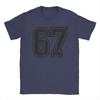 Herren Damen 67 Meme Sechs Sieben 6 7 Meme Design 6 7 T-Shirt Reine Baumwolle Kleidung Kurze Ärmel Rundhals T-Shirts Neue Ankunft T-Shirt