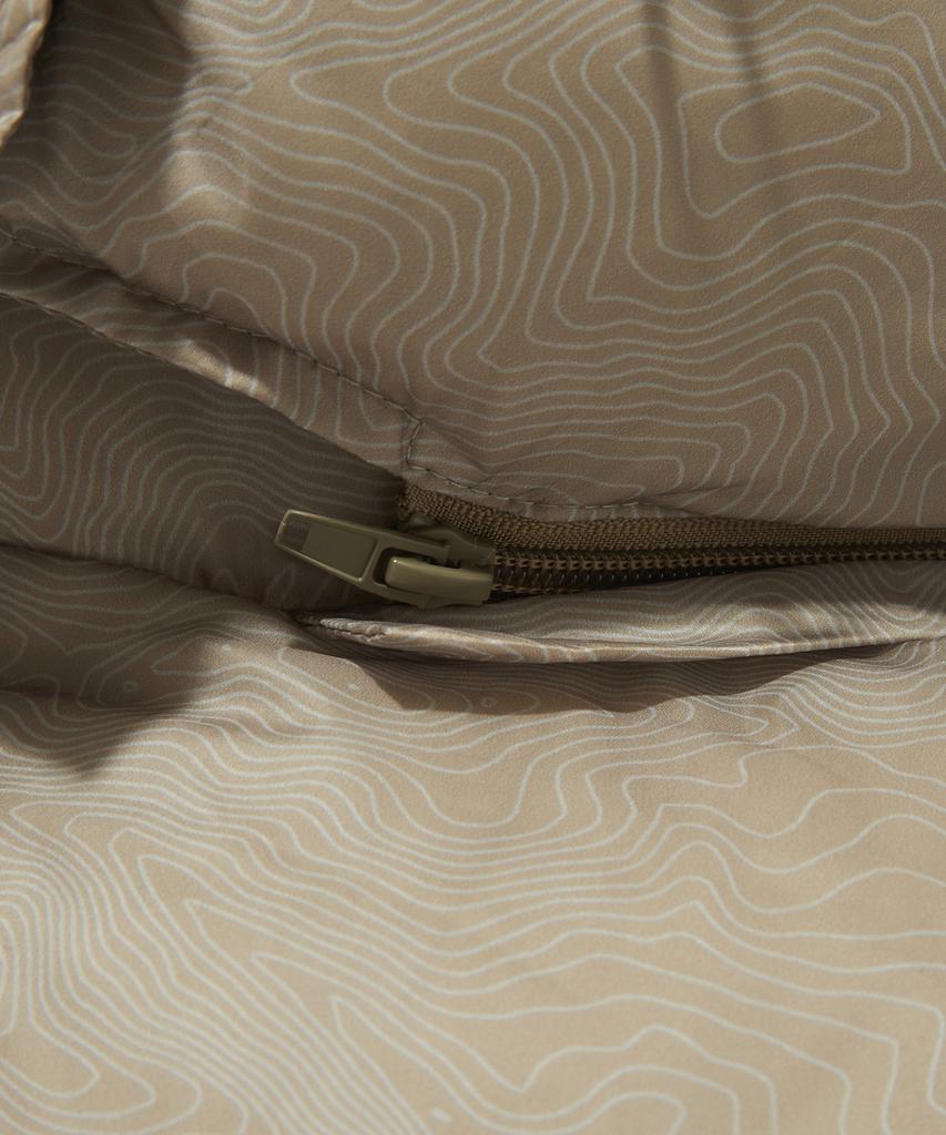Suade Short Puffer Jacket [Beige]