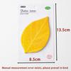 25 Sheets/book Leaf Sticky Notes Stickers Leaf Sticky Notes DIY Decoration Plant Green Sticky Notes Leaf Stickers