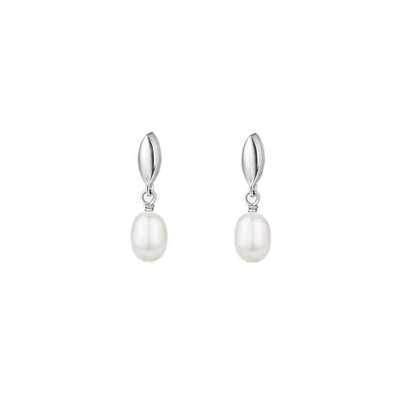 1 par elegante lys luksus mini perle øredobber for kvinner jenter søte dråpeformede anheng øredobber Smykker gaver