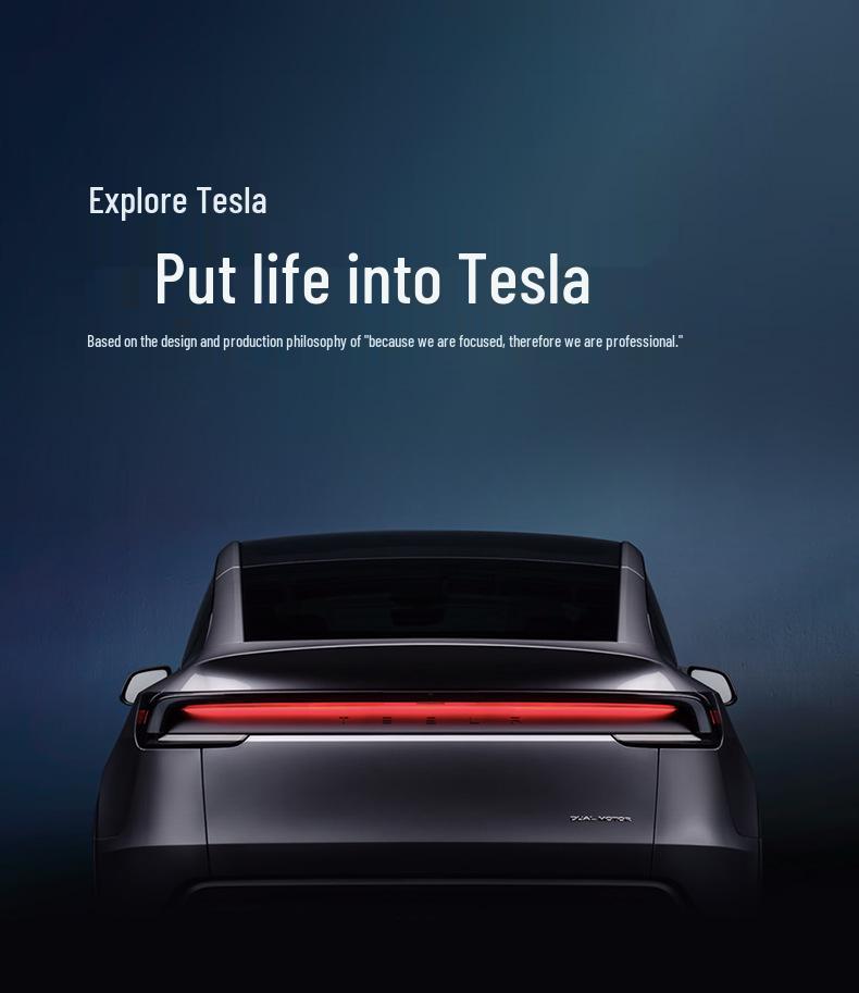 Tesla Model Y/3 Front & Rear Trunk Mats - Leather Style, Full Coverage, Refresh Version