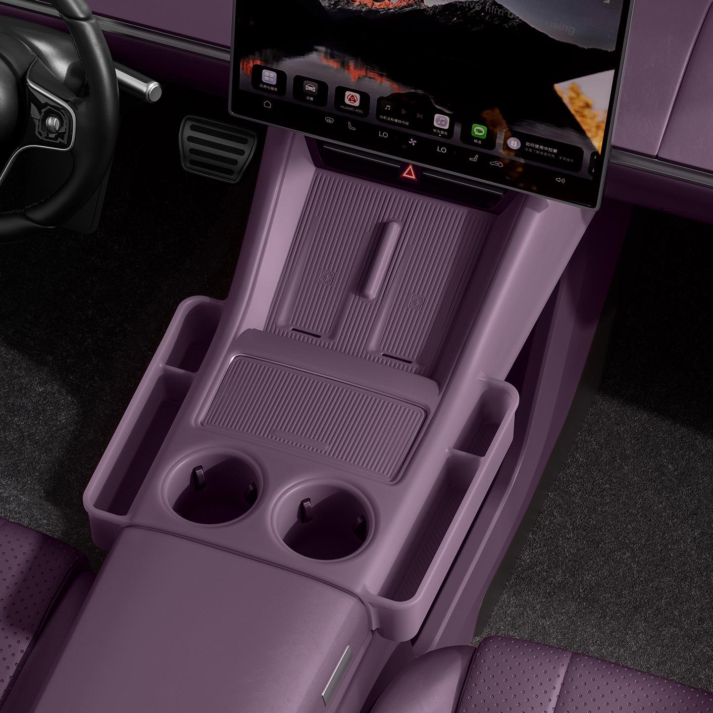

Silicone Storage Box for ZEEKR R7 Center Console - Upper Organizer Accessories