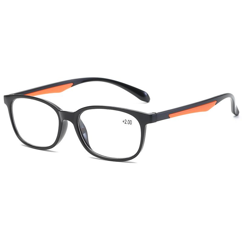Occhiali da lettura ultraleggeri Donna Uomo TR90 Flessibili Lenti chiare Occhiali da presbite +1.0 A 4.0 Occhiali da lettura per anziani
